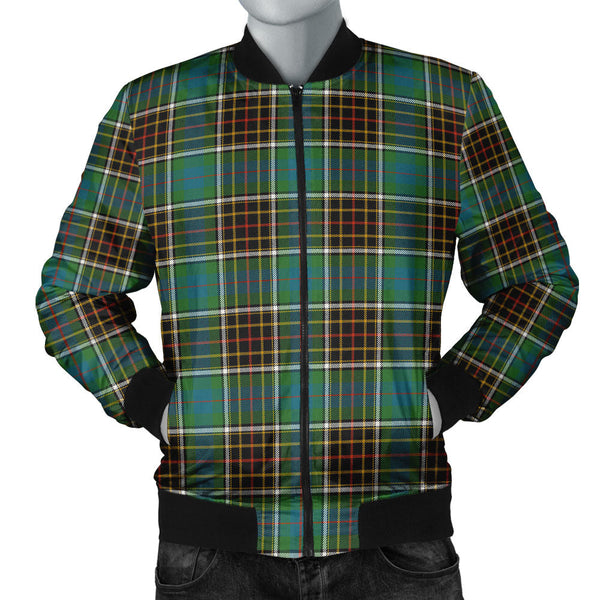 Hislop #2 Ancient Clan Badge Tartan Bomber Jacket