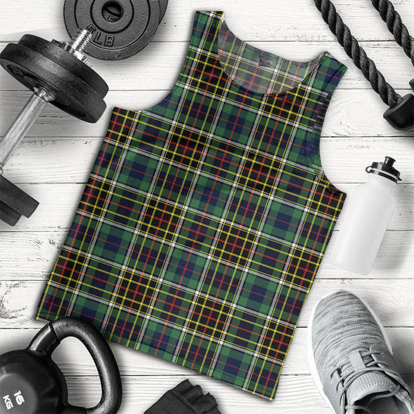 Hislop #2 Modern Clan Badge Tartan Men Tank Top