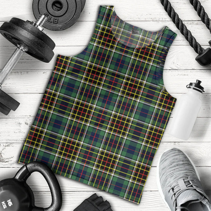 Hislop #2 Modern Clan Badge Tartan Men Tank Top