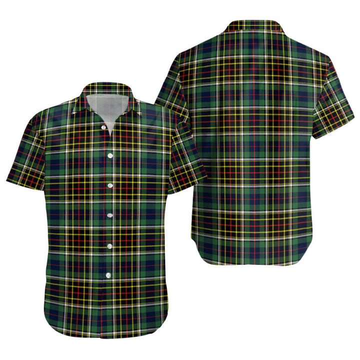 Hislop #2 Modern Clan Badge Tartan Short Sleeve Shirt