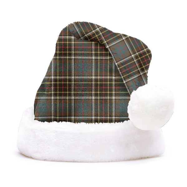 Hislop #2 Weathered Clan Badge Tartan Plush Christmas Hat
