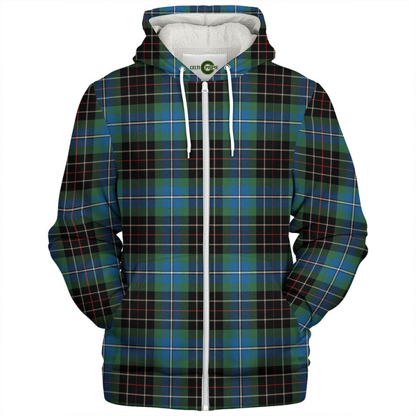 Hislop 3 Modern Tartan Sherpa Hoodie