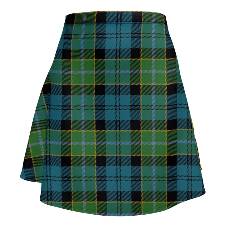 Hogarth Ancient Clan Badge Tartan Flared Skirt