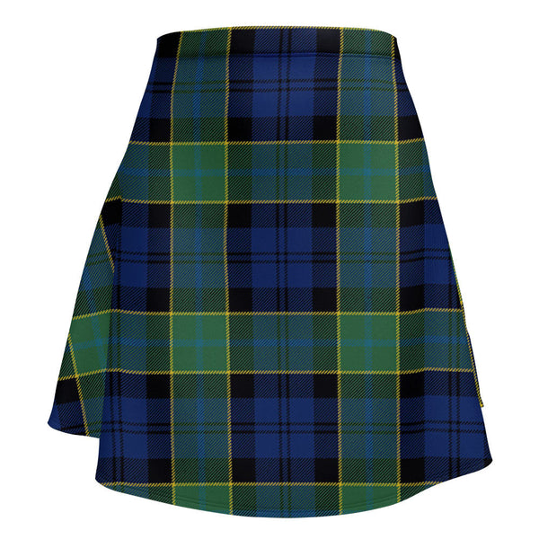 Hogarth Modern Clan Badge Tartan Flared Skirt