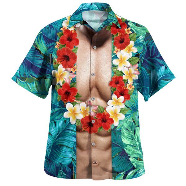 Hogarth Modern Clan Badge Tartan Hawaiian Shirt Men and Women Funny Style