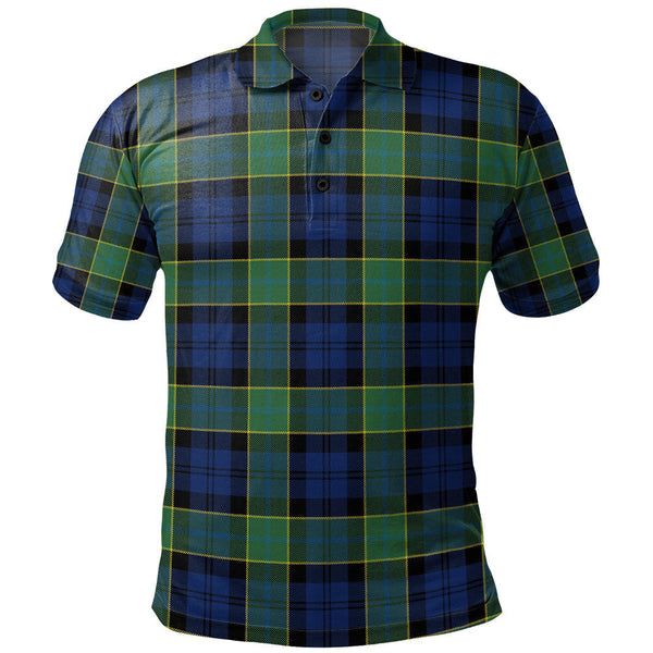 Hogarth Modern Clan Badge Tartan Polo Shirt