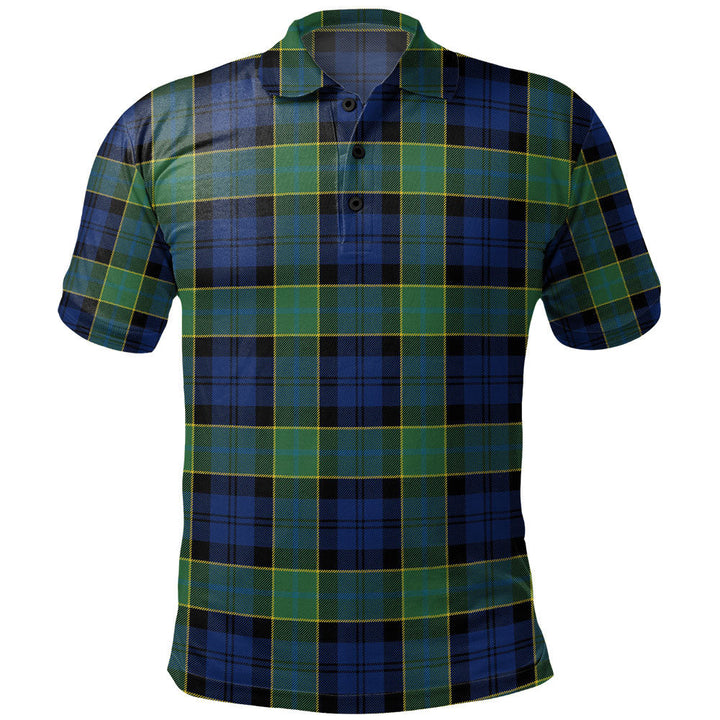 Hogarth Modern Clan Badge Tartan Polo Shirt