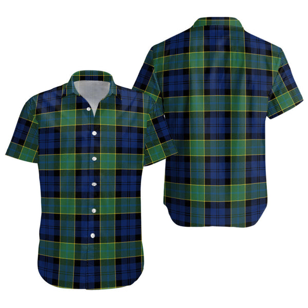 Hogarth Modern Clan Badge Tartan Short Sleeve Shirt