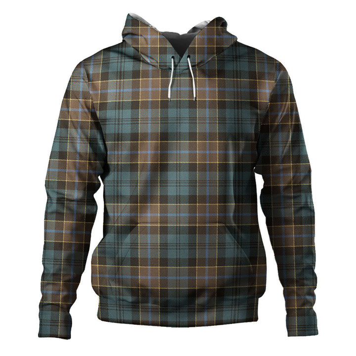 Hogarth Weathered Clan Badge Tartan Hoodie