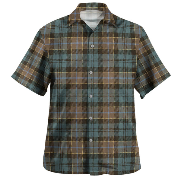 Hogarth Weathered Tartan Hawaiian Shirt