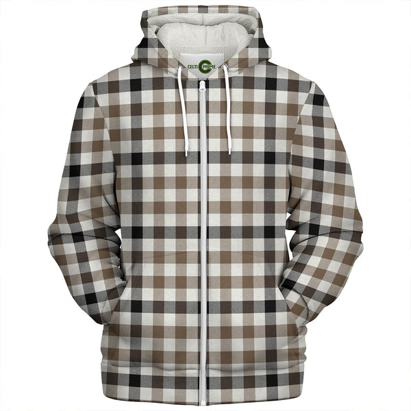 Hogg Ancient Clan Badge Tartan Sherpa Hoodie