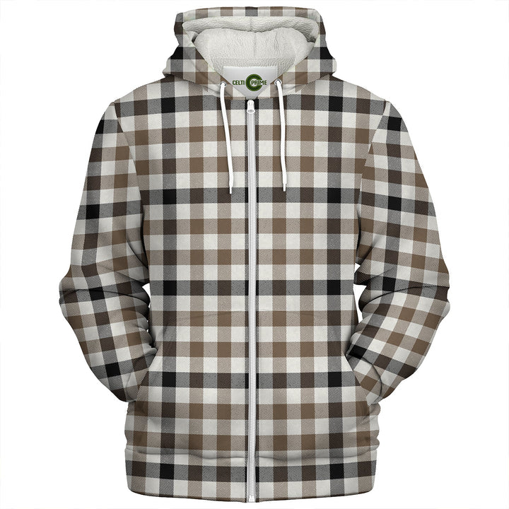 Hogg Ancient Clan Badge Tartan Sherpa Hoodie
