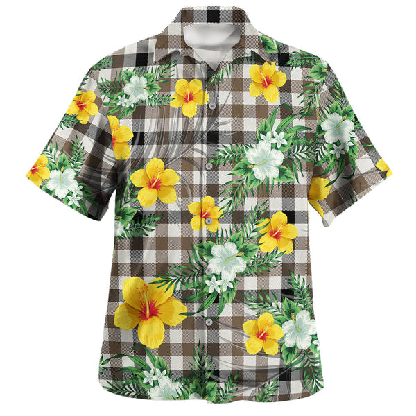 Hogg Ancient Clan Badge Tartan Hawaiian Shirt Summer Vibes Style