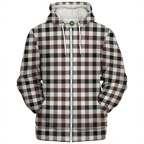Hogg Modern Clan Badge Tartan Sherpa Hoodie