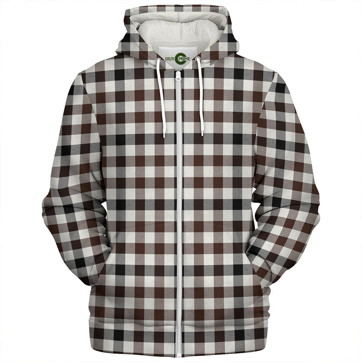 Hogg Modern Clan Badge Tartan Sherpa Hoodie