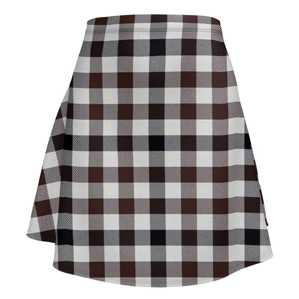 Hogg Modern Clan Badge Tartan Flared Skirt