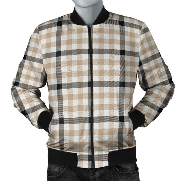 Hogg Weathered Clan Badge Tartan Bomber Jacket
