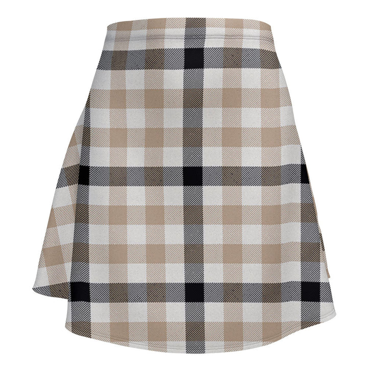 Hogg Weathered Clan Badge Tartan Flared Skirt