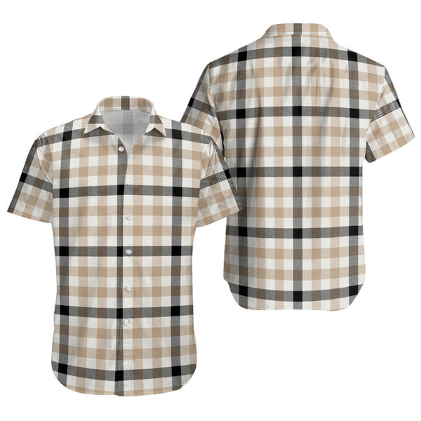 Hogg Weathered Clan Badge Tartan Short Sleeve Shirt