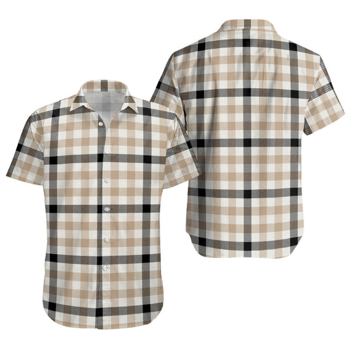 Hogg Weathered Clan Badge Tartan Short Sleeve Shirt