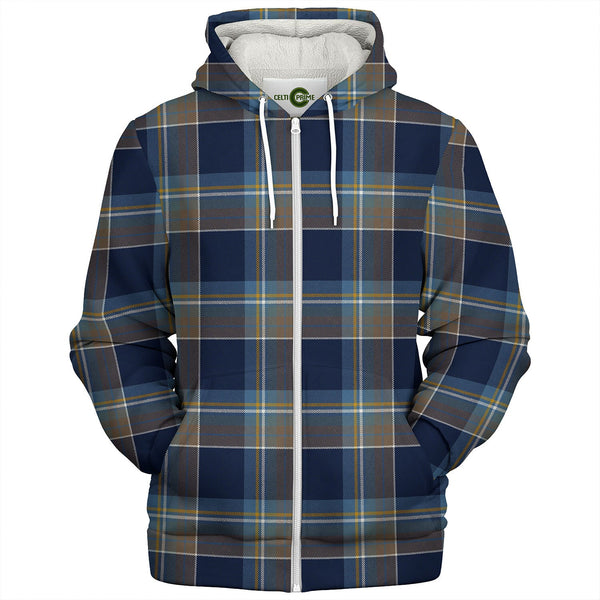 Holyrood Modern Tartan Sherpa Hoodie