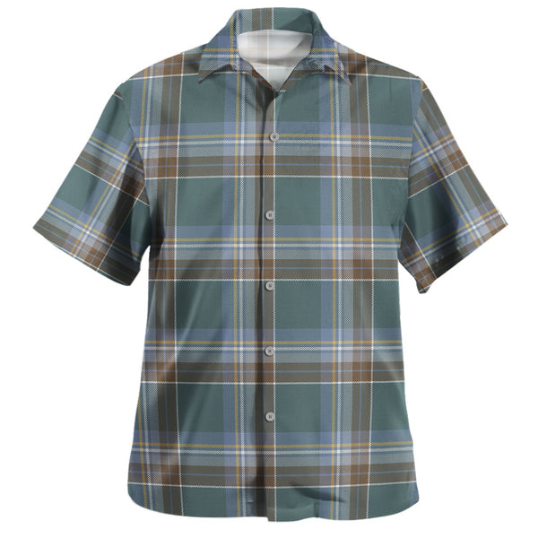 Holyrood Weathered Tartan Hawaiian Shirt