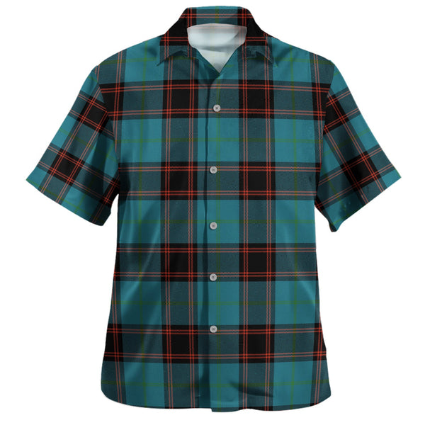 Home Ancient Clan Badge Tartan Hawaiian Shirt
