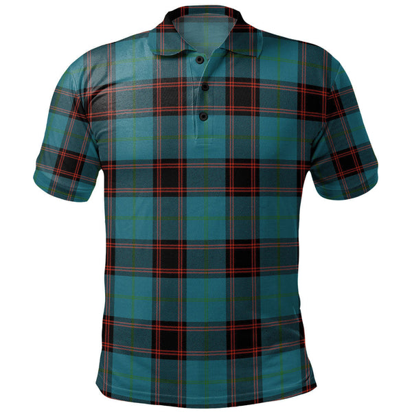 Home Ancient Clan Badge Tartan Polo Shirt