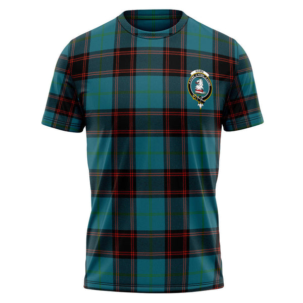 Home Ancient Clan Badge Tartan T-Shirt