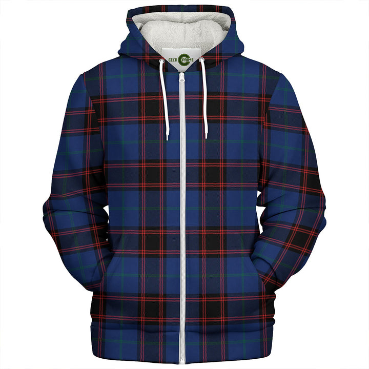 Home Modern Clan Badge Tartan Sherpa Hoodie