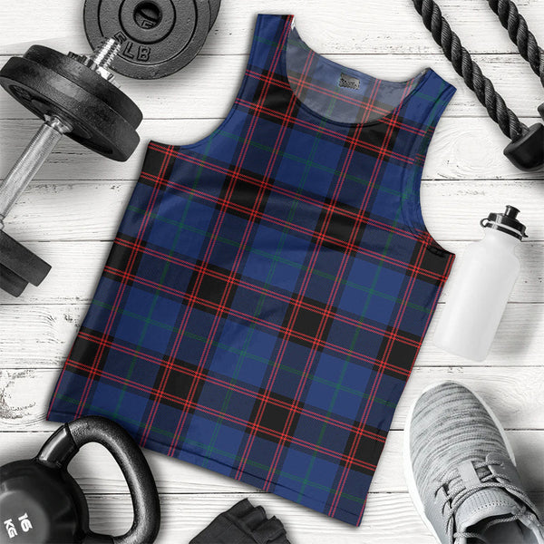 Home Modern Clan Badge Tartan Men Tank Top