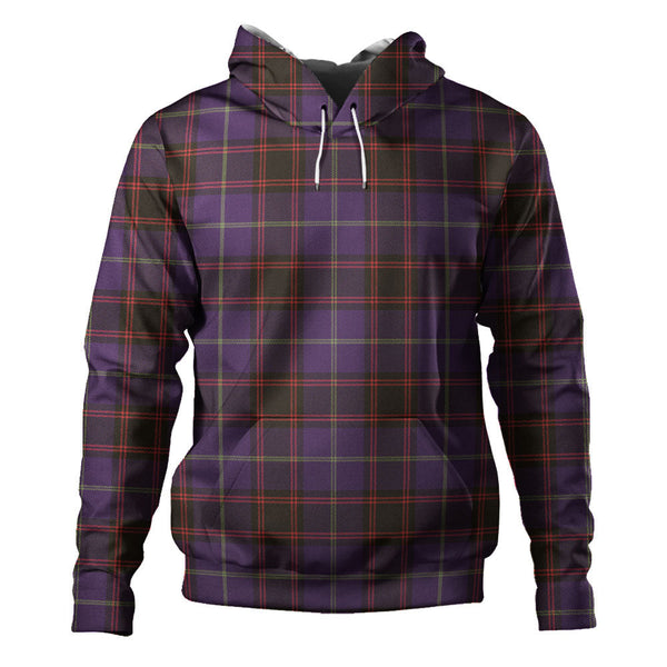 Home Weathered Clan Badge Tartan Hoodie