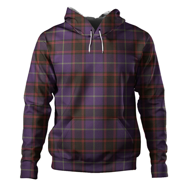 Home Weathered Clan Badge Tartan Hoodie