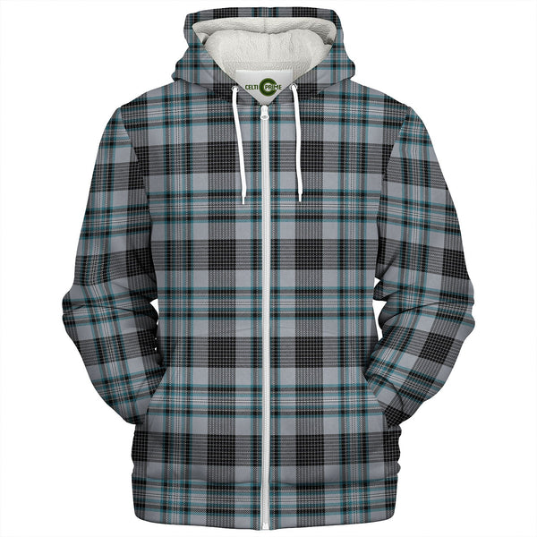 Hood Ancient Tartan Sherpa Hoodie