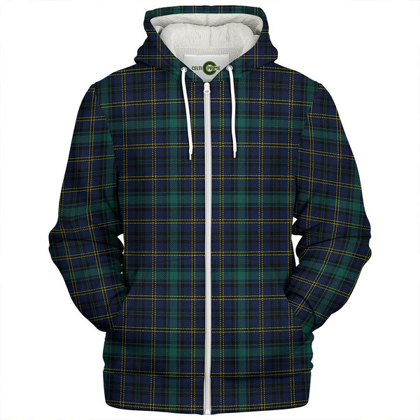 Hope Vere Modern Clan Badge Tartan Sherpa Hoodie