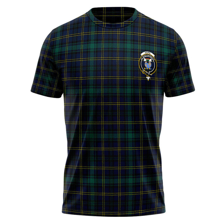 Hope Vere Modern Clan Badge Tartan T-Shirt