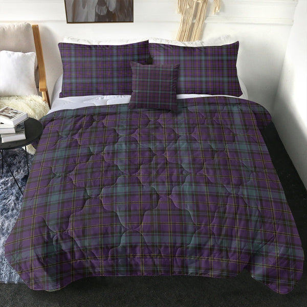 Hope Vere Weathered Clan Badge Tartan Comforter