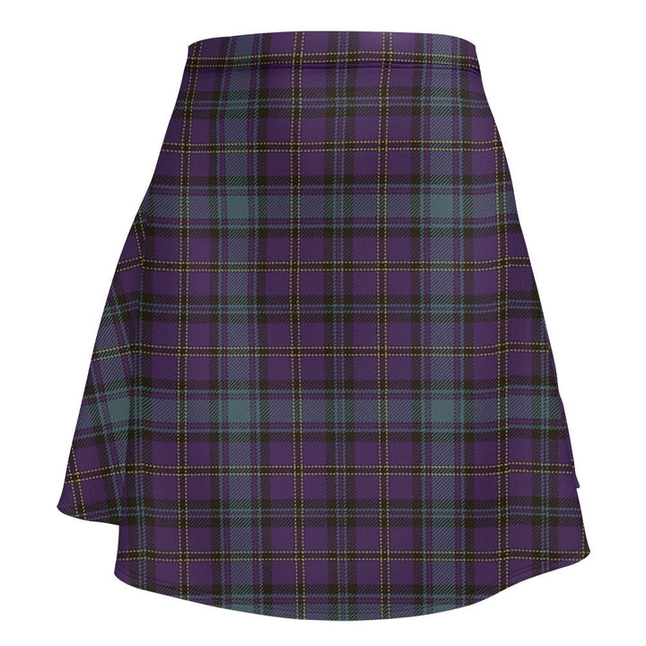 Hope Vere Weathered Clan Badge Tartan Flared Skirt