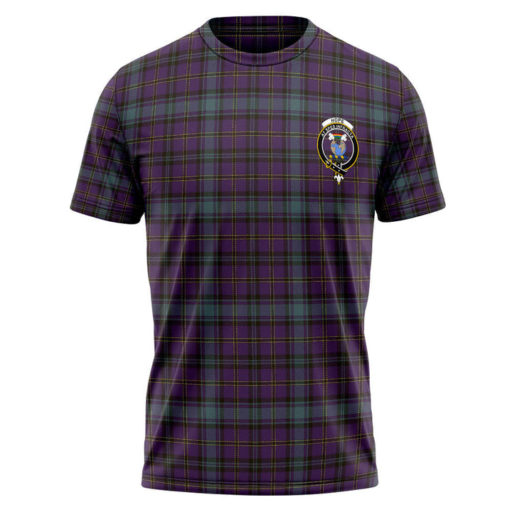Hope Vere Weathered Clan Badge Tartan T-Shirt