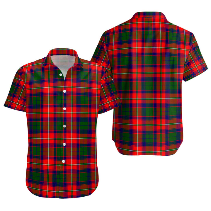 Hopkirk Clan Badge Tartan Short Sleeve Shirt