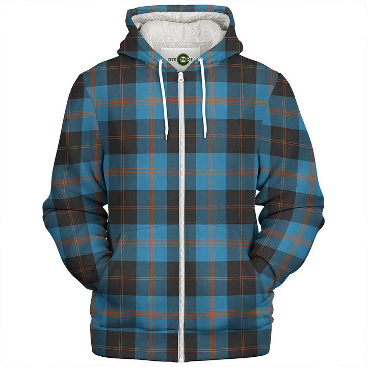 Horsburgh Clan Badge Tartan Sherpa Hoodie