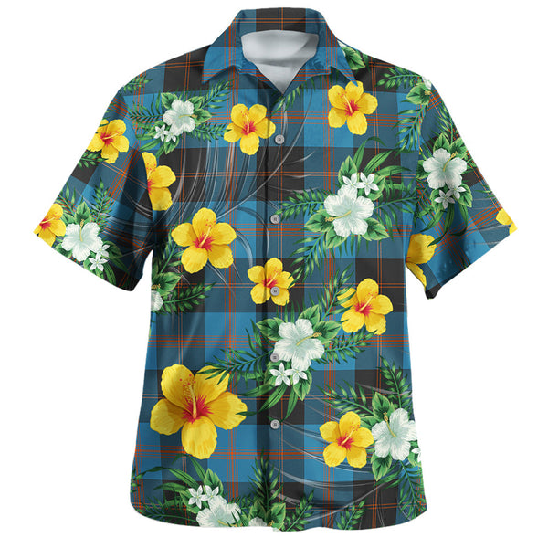 Horsburgh Clan Badge Tartan Hawaiian Shirt Summer Vibes Style