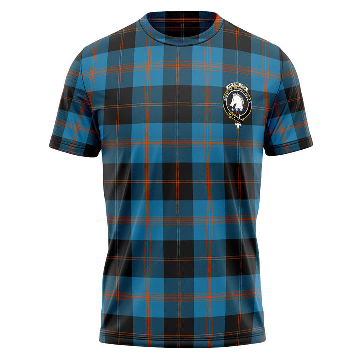 Horsburgh Clan Badge Tartan T-Shirt