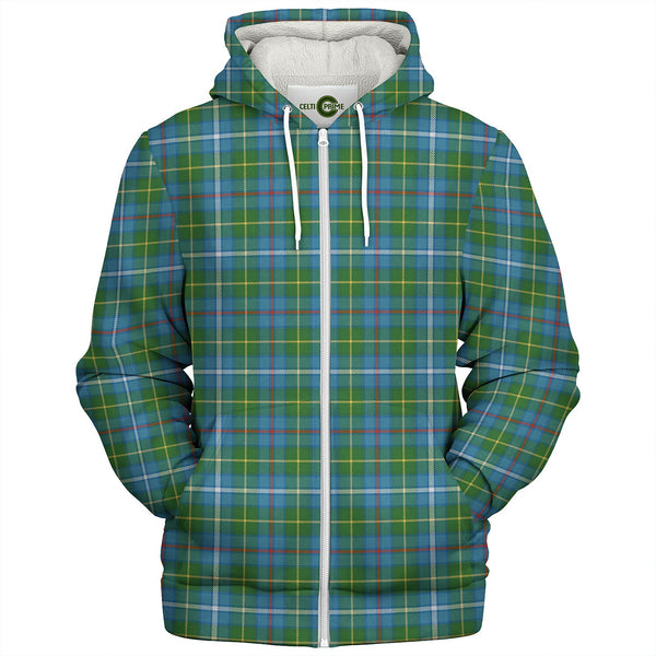 Hosey Ancient Tartan Sherpa Hoodie