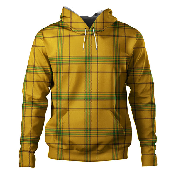 Houston Clan Badge Tartan Hoodie