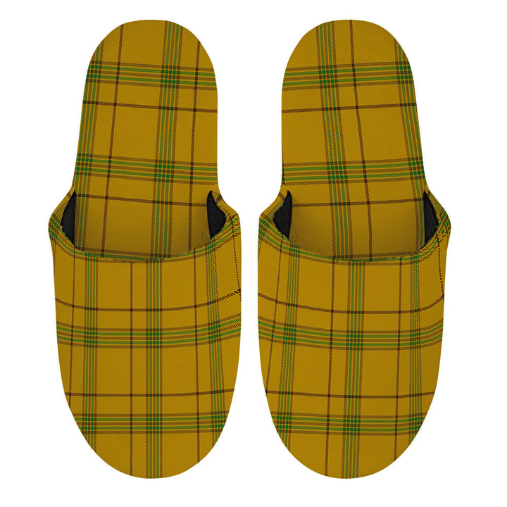 Houston Clan Badge Tartan Mop Slippers