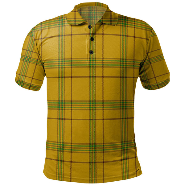 Houston Clan Badge Tartan Polo Shirt