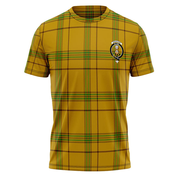 Houston Clan Badge Tartan T-Shirt