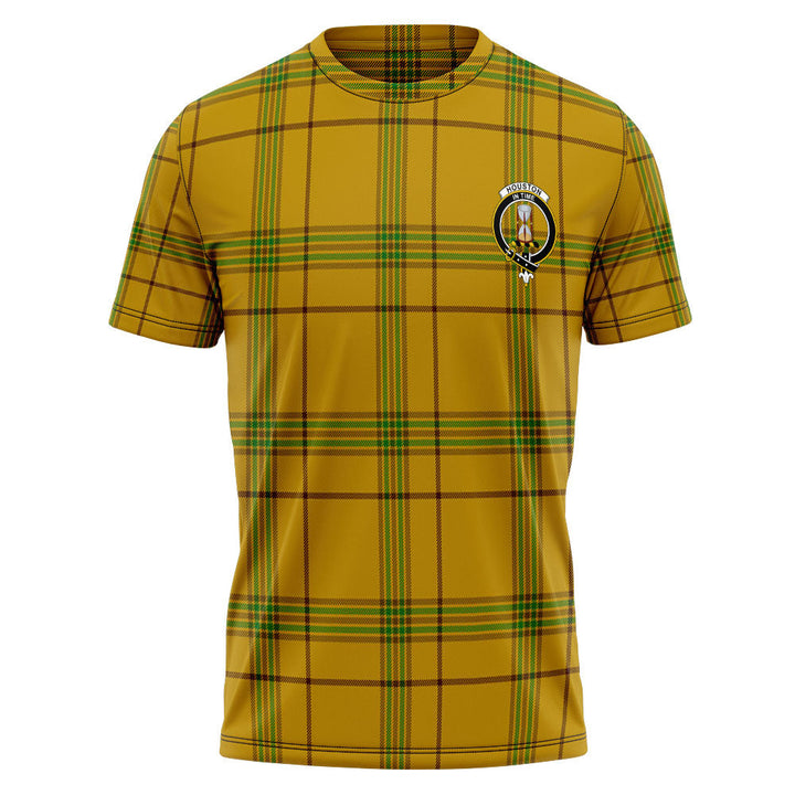 Houston Clan Badge Tartan T-Shirt