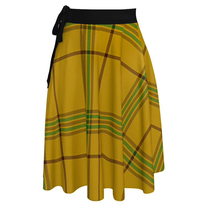Houston Tartan Wrap Skirt